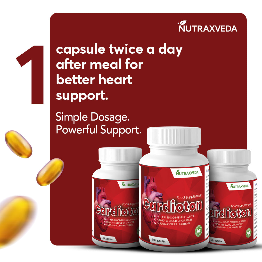 Cardioton capsule Nutraxveda Cardioton capsules