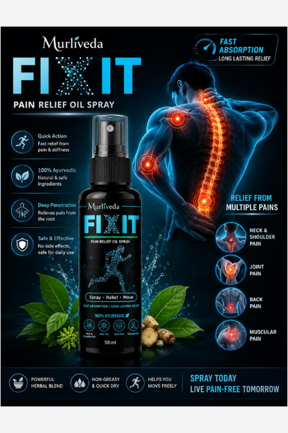 Fixit Pain relief oil Fix it pain relief
