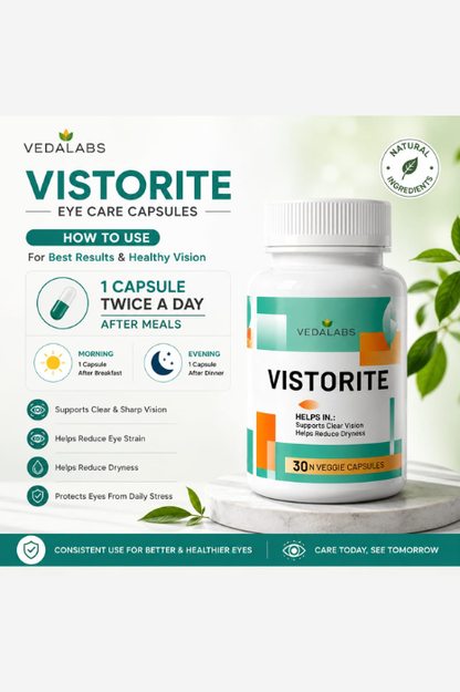 Vedalabs Vistorite capsule Support clear vision vistorite capsule