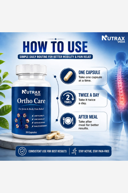 Nutraxveda ortho care capsules