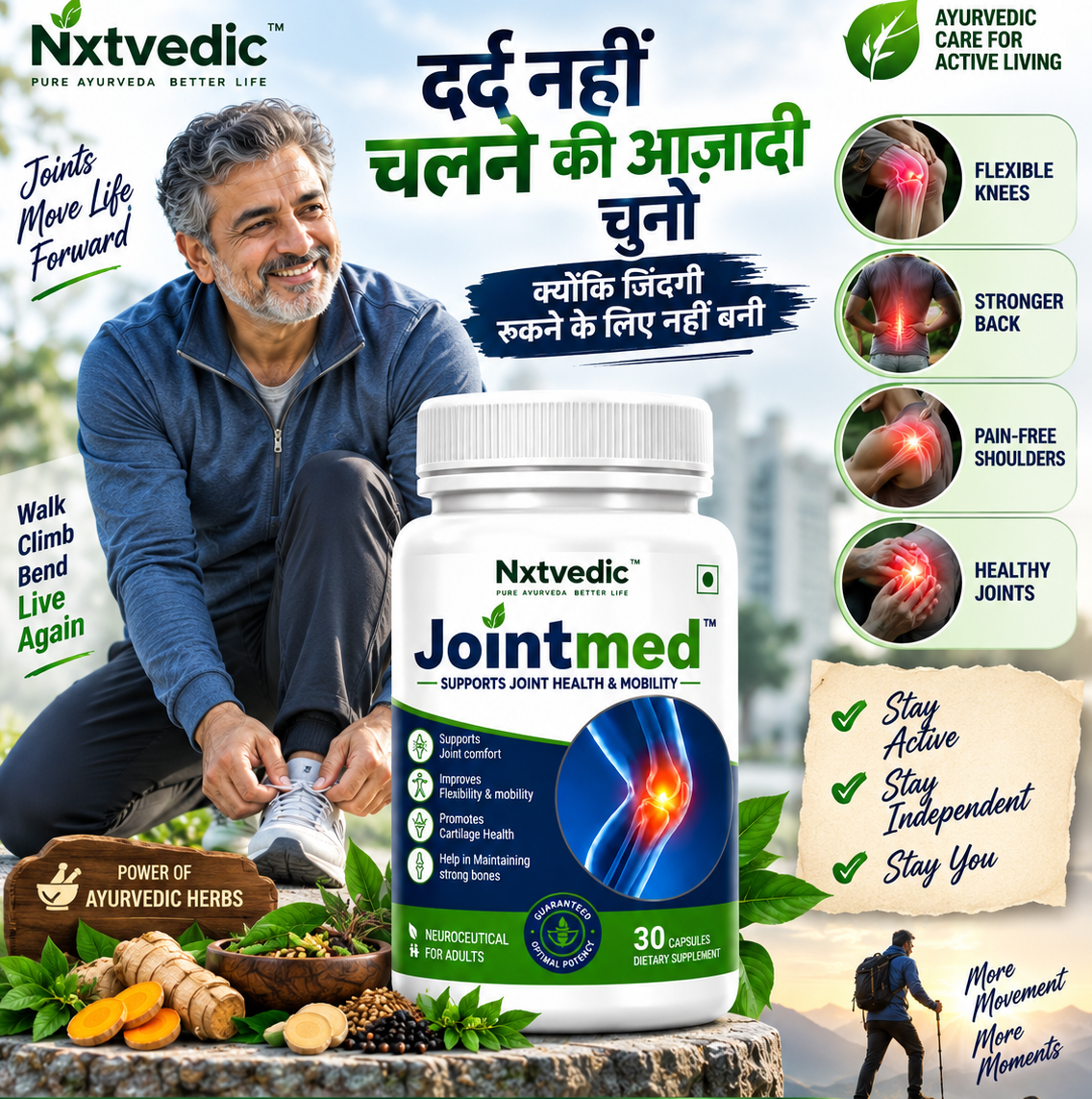 Jointmed capsule Nxtvedic Jointmed capsule for Joint support pain relief
