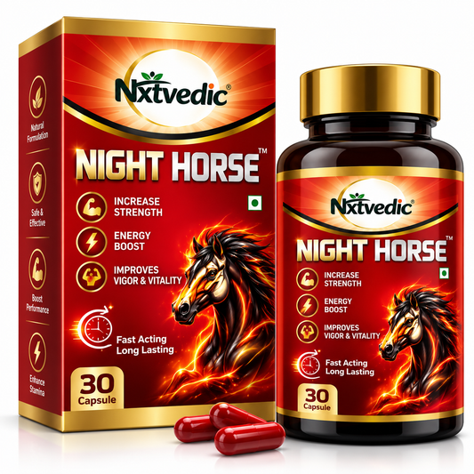Night horse capsules Nxtvedic Night horse capsule