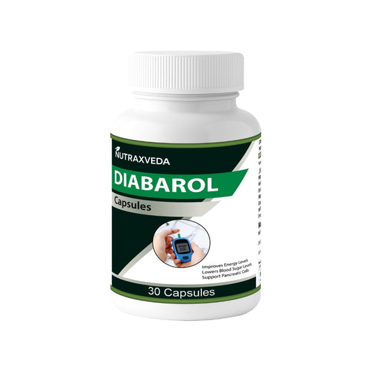 Nutraxveda Diabarol Capsules Nutraxveda Diabarol healthy sugar management