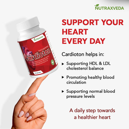 Cardioton capsule Nutraxveda Cardioton capsules