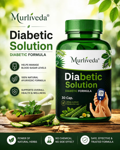 Diabetic solution capsule Murliveda Diabetic solution