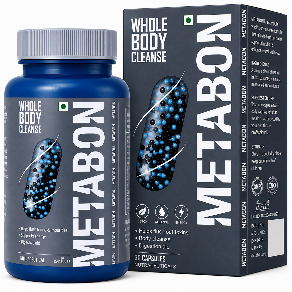 Metabon Detox capsule Metabon clean & detox capsule