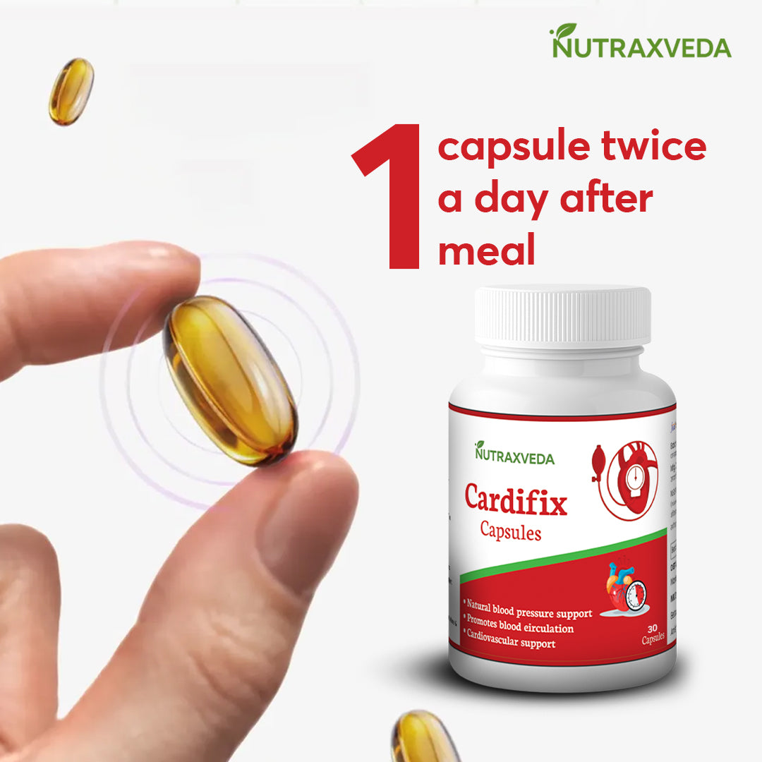 Cardifix capsule Nutraxveda Cardifix capsules