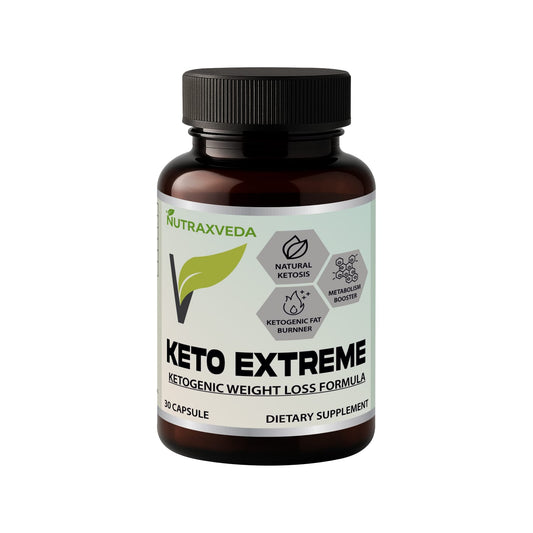 Keto extreme capsule Nutraxveda keto extreme capsules weight management