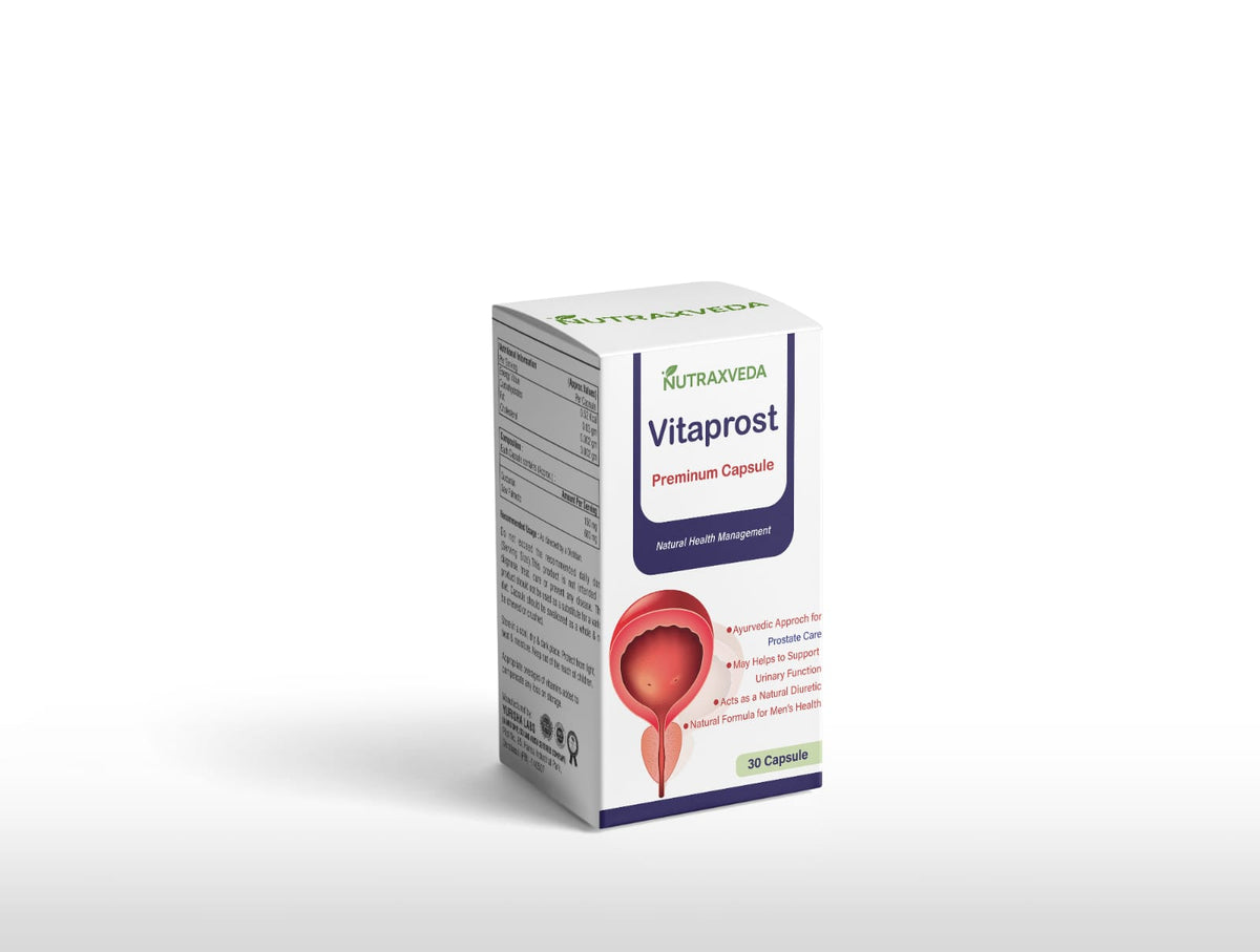Vitaprost capsule Nutraxveda Vitaprost capsules prostate support capsule
