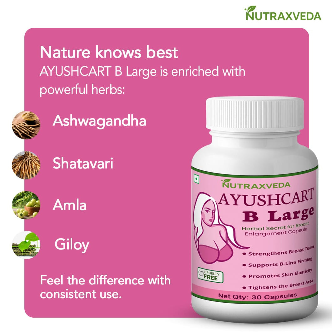 Ayushcart B large capsule Nutraxveda Ayush Cart B large capsules