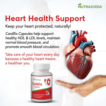 Cardifix capsule Nutraxveda Cardifix capsules