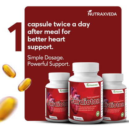 Cardioton capsule Nutraxveda Cardioton capsules