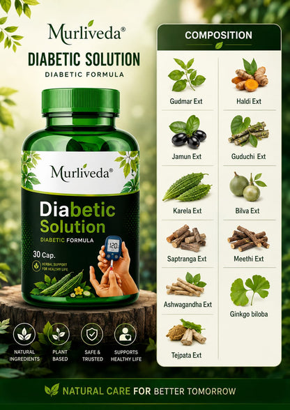 Diabetic solution capsule Murliveda Diabetic solution
